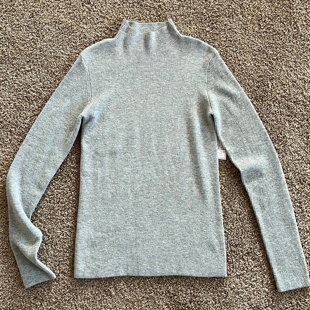 New spiritual gangster gray sweater